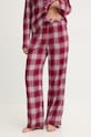 Πιτζάμα Tommy Hilfiger μπορντό UW0UW05546