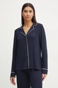 Πιτζάμα Tommy Hilfiger UW0UW05558 σκούρο μπλε AW24