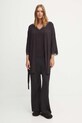 Tommy Hilfiger longsleeve piżamowy UW0UW05568 czarny AW24