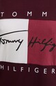 Pyžamové tričko Tommy Hilfiger UW0UW05631 burgundské