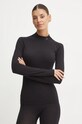 Функциональный лонгслив Haglöfs Latnja Wool outdoor чёрный 607477