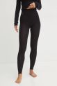 Haglöfs leggins funzionali Latnja Wool all'aperto nero 607478