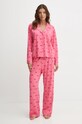 Juicy Couture pantaloni da pigiama NOLAN PYJAMA BOTTOMS JCLPB224502.702 rosa AW24
