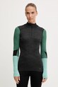 Funkčné tričko s dlhým rukávom Smartwool Intraknit Thermal Merino Base Layer Colorblock Planet friendly sivá SW002837