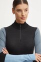 Smartwool longsleeve funkcyjny Intraknit Thermal Merino Base Layer Colorblock czarny SW002837