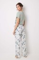 Pyžamové kalhoty women'secret MIX AND MATCH CEREMONY zelená 3708448