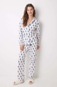 women'secret pigama in lana MIX AND MATCH SUNDAY BRUNCH set blu 3598064