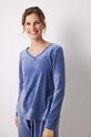women'secret piżama SOFT TOUCH FRANCHISEE 3598066 niebieski AW24