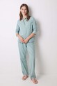 women'secret piżama MIX AND MATCH BRUMMELL dzianina zielony 3598061