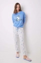 women'secret pijama Moomin set albastru 3138553