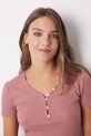 Піжамна футболка women'secret MIX AND MATCH BRUMMELL 3278414 рожевий AW24