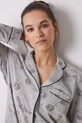 women'secret koszula nocna bawełniana LA NUIT HARRY POTTER 4448049 szary AW24