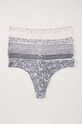 women'secret tanga 7-pack 4938289 gri AW24