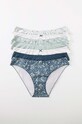 Хлопковые трусы women'secret 7 шт 4938283 зелёный AW24