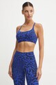 Podprsenka na jogu adidas Performance All Me modrá JD7183