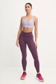 Reebok biustonosz sportowy LUX Collection 100206204 fioletowy AW24