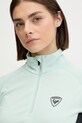 Odzież Rossignol longsleeve funkcyjny Poursuite RLMWL02 turkusowy