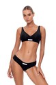 Бразиліани GOD SAVE QUEENS SECOND SKIN BRIEF трикотаж чорний GSQ.138.127