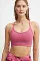 Бюстгальтер для йоги Casall Sleek Strappy немного упрочнённая розовый 24181