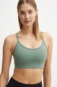 Бюстгальтер для йоги Casall Sleek Strappy легко ущільнена зелений 24181