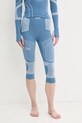 X-Bionic jambiere funcționale Energy Accumulator Light Sporturi de iarnă albastru EA.WPQ2W24W