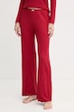 Abercrombie & Fitch spodnie piżamowe dzianina czerwony KI146.4085.501