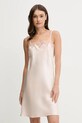 Chantelle cămașă de noapte de mătase munte bej C15OW5
