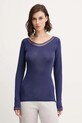 Chantelle longsleeve din lână FEMILET albastru FN1584