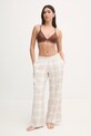 Hollister Co. pantaloni de pijama KI346.4066.105 bej AW24