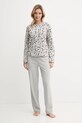 United Colors of Benetton pigiama semplice grigio 3Y343P03T