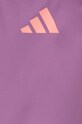 Fete adidas Performance costum de baie dintr-o bucată pentru copii 3 BARS SOL ST IT2713 violet