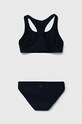 adidas Performance dwuczęściowy strój kąpielowy dziecięcy BIG BARS BIK GY IV9849 granatowy AW24
