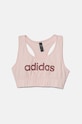 adidas biustonosz dziecięcy SPORTY STREET JF8749 różowy AW24