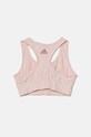 Dziewczynka adidas biustonosz dziecięcy SPORTY STREET JF8749 różowy