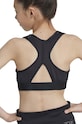 adidas biustonosz sportowy dziecięcy JG PWR GL BRA czarny IW3281