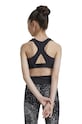 adidas biustonosz sportowy dziecięcy JG PWR GL BRA IW3281 czarny