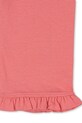 Konges Sløjd pijamale de bumbac pentru copii PIO FRILL SET GOTS KS102059