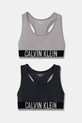 Calvin Klein Underwear biustonosz dziecięcy 2-pack miękka szary G80G800700.9BYH