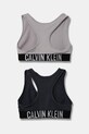 Παιδικό σουτιέν Calvin Klein Underwear 2-pack G80G800700.9BYH γκρί AW24