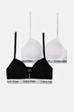 Παιδικό σουτιέν Calvin Klein Underwear 2-pack ελαφρώς ενισχυμένο λευκό G80G800723.9BYH