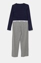 Calvin Klein Underwear gyerek pamut pizsama G80G800717.9BYH szürke AW24