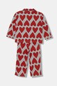 Detské bavlnené pyžamo United Colors of Benetton 3MR70P072.G.Seasonal sivá AW24