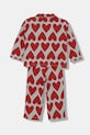 United Colors of Benetton piżama bawełniana dziecięca 3MR70P072.G.Seasonal szary AW24