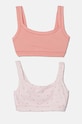 United Colors of Benetton biustonosz dziecięcy 2-pack miękka różowy 3K0A0R005.G.Seasonal
