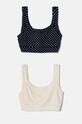 Παιδικό σουτιέν United Colors of Benetton 2-pack μαλακό σκούρο μπλε 3K0A0R005.G.Seasonal