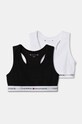 Детский бюстгальтер Tommy Hilfiger 2 шт мягкая чёрный UG0UG00748.9BYH