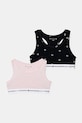 Tommy Hilfiger biustonosz dziecięcy 2-pack miękka różowy UG0UG00749.9BYH