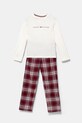 Tommy Hilfiger pijama copii cu modele rosu UG0UG00770.9BYH