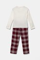Tommy Hilfiger pijama copii UG0UG00770.9BYH rosu AW24