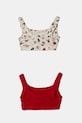Σουτιέν United Colors of Benetton 2-pack 3LFC0R006.G.Seasonal κόκκινο AW24